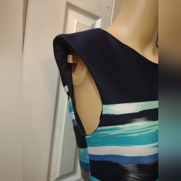 Connected Apparel women's size 6 stripes sleeveless dress - Picture 6 of 10